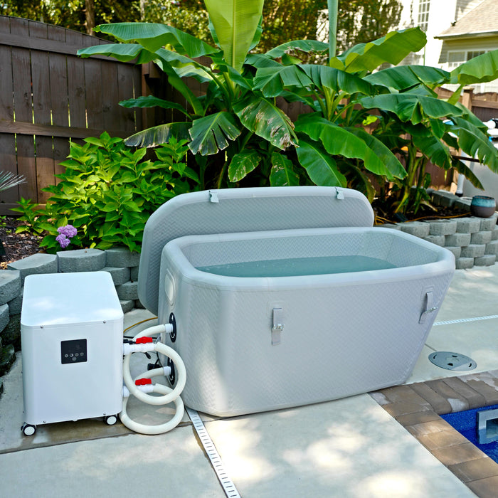 Avanto Roam – Portable Inflatable Cold Plunge Tub with 1 HP Chiller Compatibility