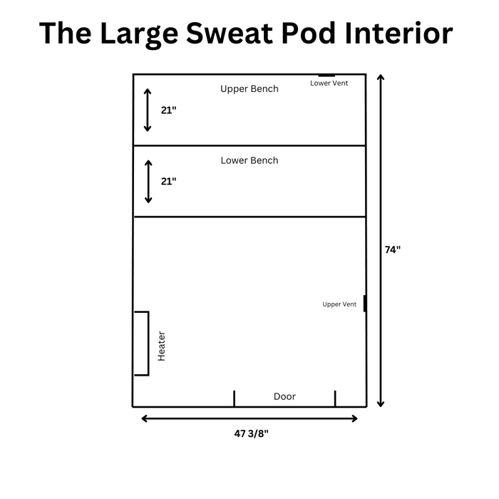 The Sweat Pod (2 - 4 Person) - Elite Recovery Wellness