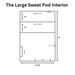 The Sweat Pod (2 - 4 Person) - Blackout Edition - Elite Recovery Wellness