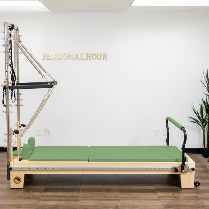 Nano Elite Half Trapeze - Adjustable Studio Pilates Reformer with Tower - RE09 - Elite Recovery Wellness