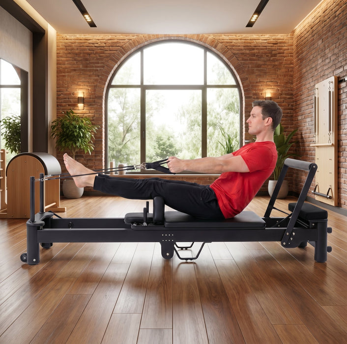 Luraush - Foldable Instructor-Recommended Pilates Reformer - RE019 - Elite Recovery Wellness