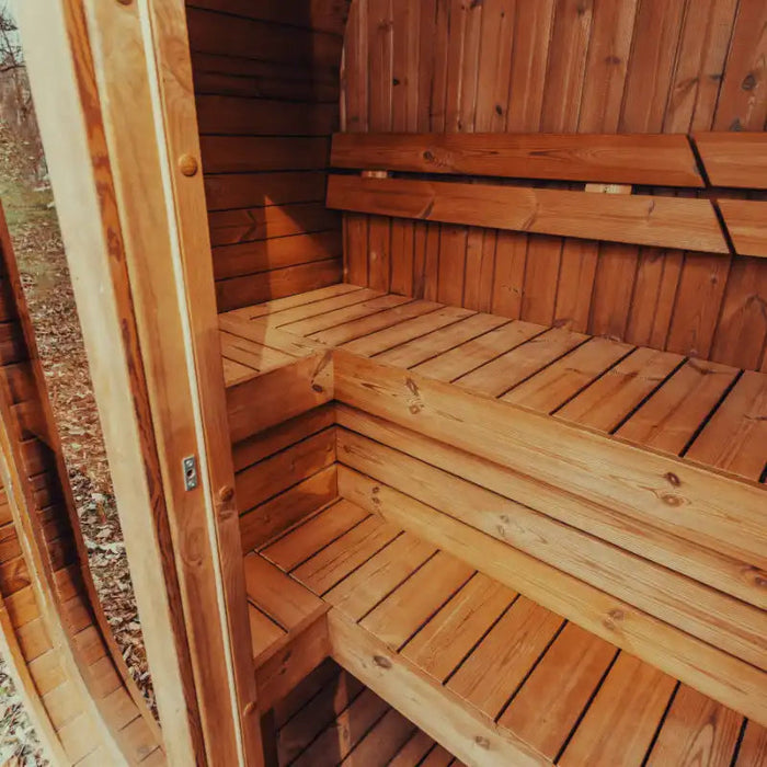 Mande Spa USA MW12 outdoor sauna view 10