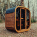 Mande Spa USA MW12 compact outdoor sauna front view