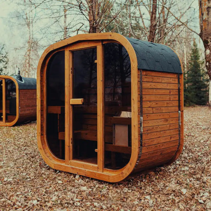 Mande Spa USA MW12 outdoor sauna view 3