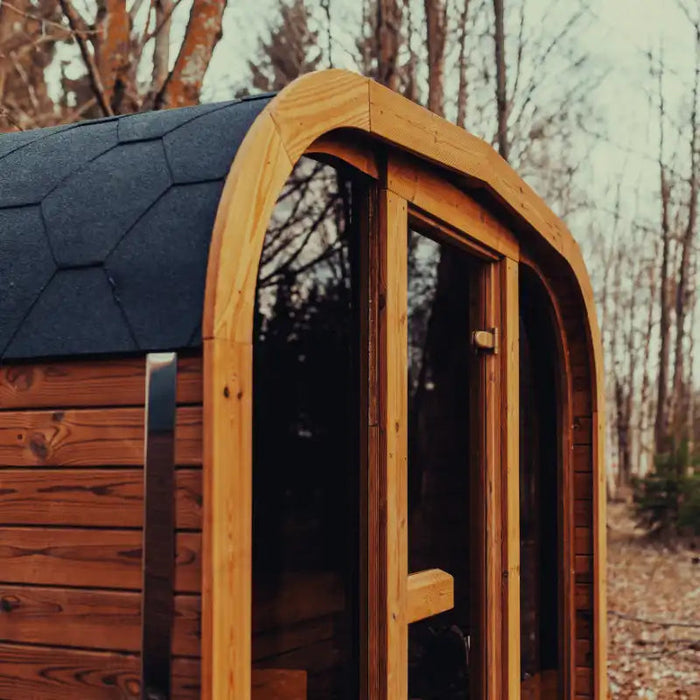 Mande Spa USA MW16 outdoor sauna view 5