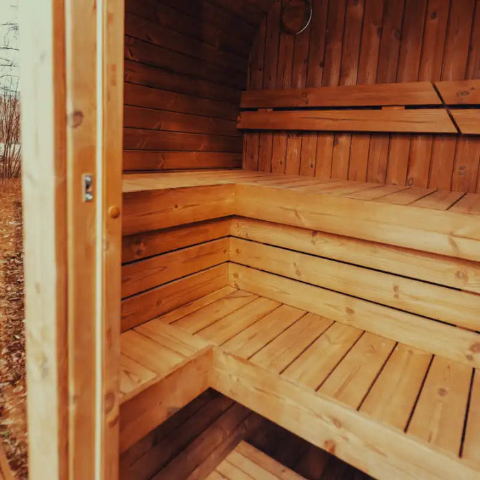 Mande Spa USA MW16 outdoor sauna view 9