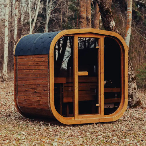 Mande Spa USA MW16 outdoor sauna front view