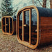 Mande Spa USA MW16 outdoor sauna view 4