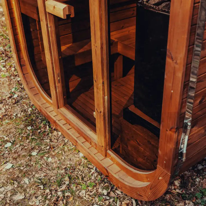 Mande Spa USA MW20 outdoor sauna view 7