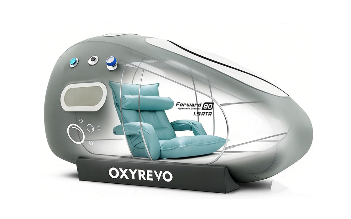 OxyRevo Forward90 Sitting Hyperbaric Chamber 1.5 ATA | Chair HBOT