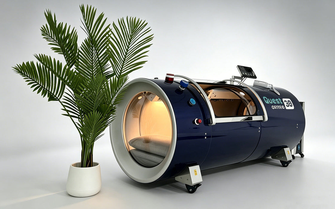 OxyRevo Quest36 Hard Hyperbaric Chamber 1.5–2.0 ATA | Wide Body