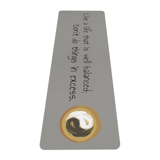 PersonalHour Yoga Mat with Quotes - Elite Recovery Wellness