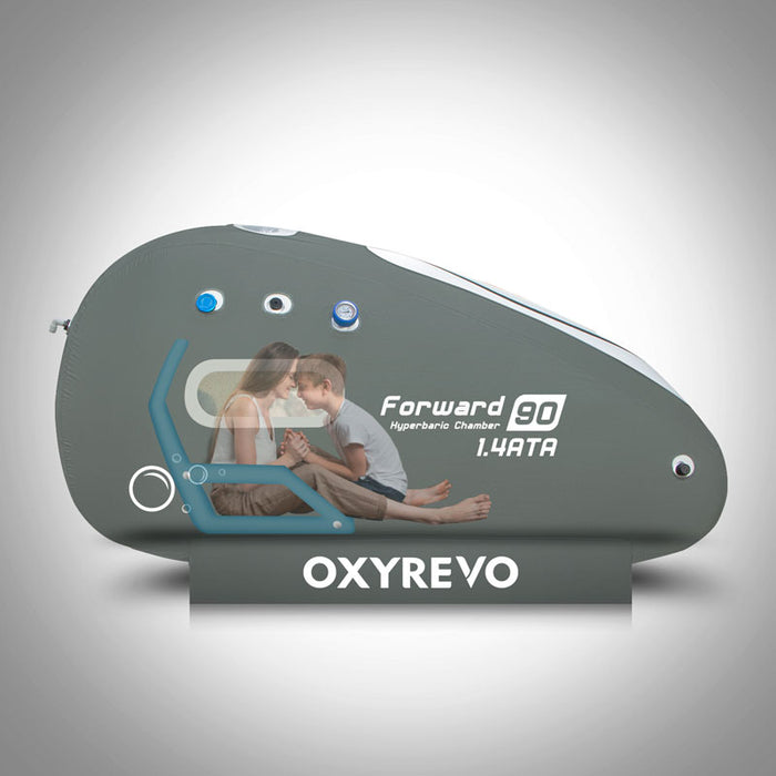 OxyRevo Forward90 Sitting Hyperbaric Chamber 1.4 ATA | Chair HBOT