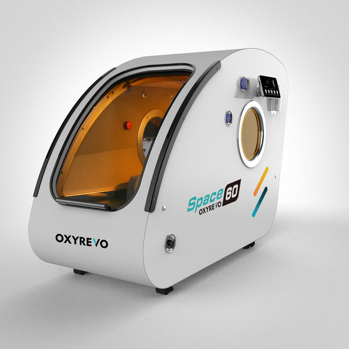OxyRevo Space60 Hard Sitting Hyperbaric Chamber | Luxury Pod HBOT