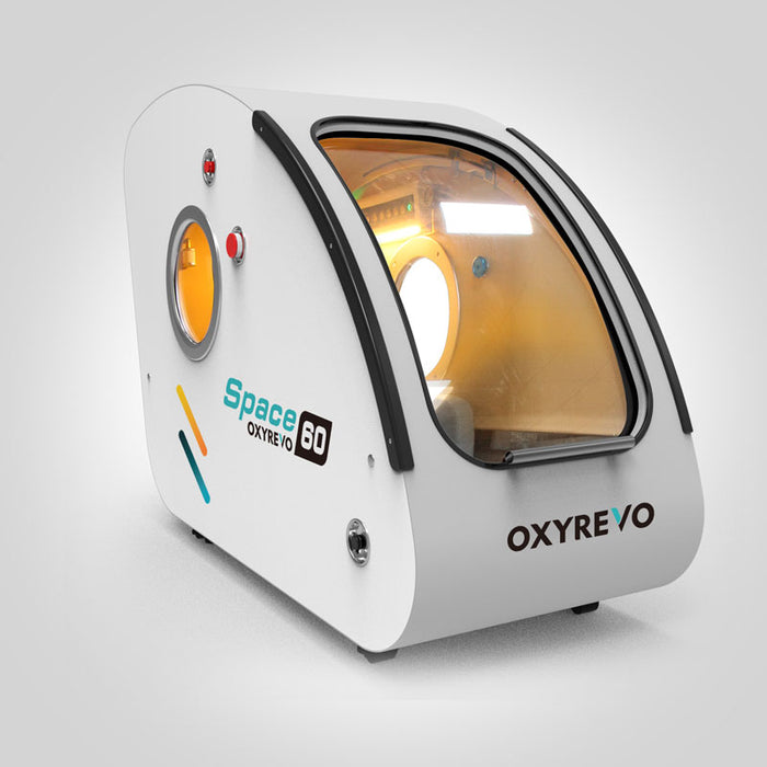 OxyRevo Space60 Hard Sitting Hyperbaric Chamber | Luxury Pod HBOT