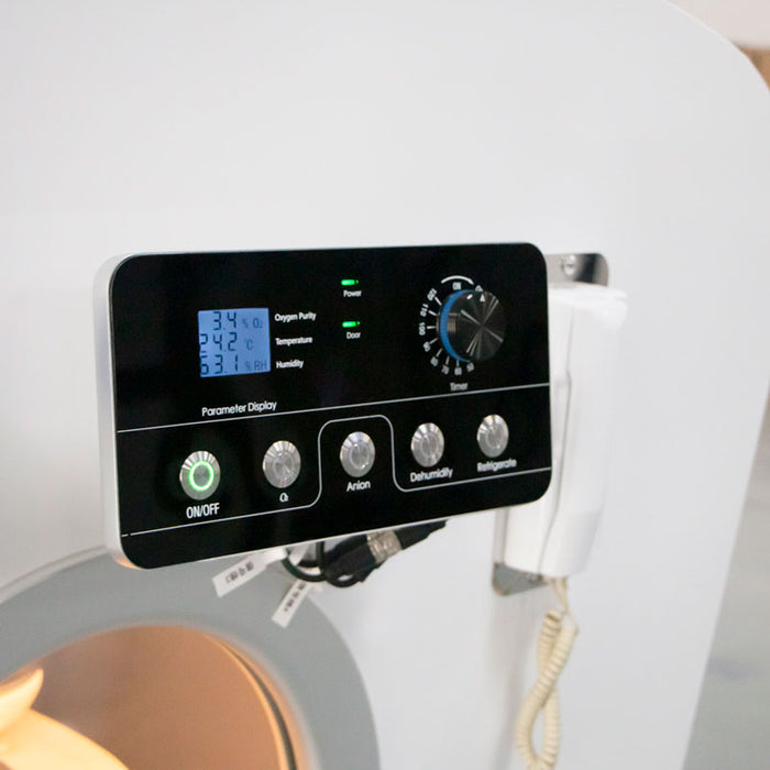 OxyRevo Space60 Hard Sitting Hyperbaric Chamber | Luxury Pod HBOT