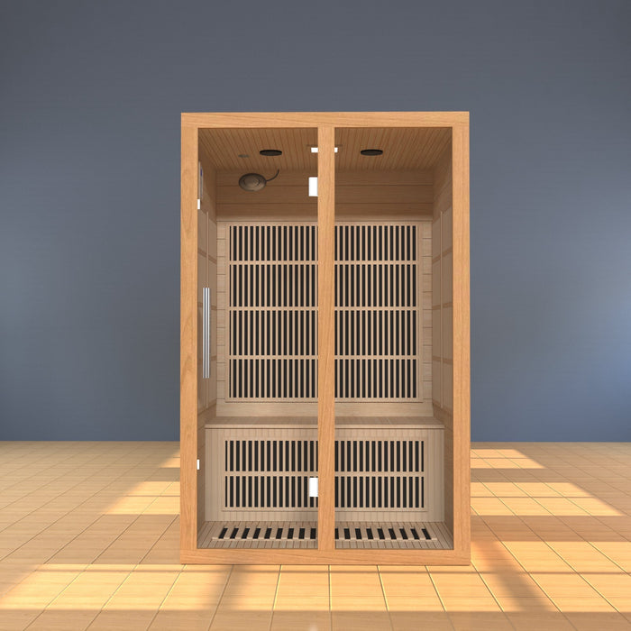 SAUNA EVOLUTION® Indoor Sauna Room with Carbon Heaters Far Infrared 13