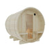 Turku Finnish Barrel Sauna with Terrace and WiFi Heater - Finnish Sauna Builders - Elite Recovery Wellness