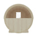 Turku Finnish Barrel Sauna with Terrace and WiFi Heater - Finnish Sauna Builders - Elite Recovery Wellness