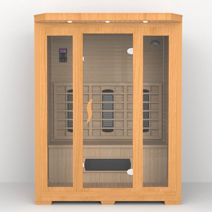 SAUNA EVOLUTION® Indoor Wooden Dry Cabin Customized Sauna Room Far Infrared 04