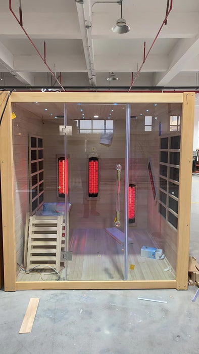 SAUNA EVOLUTION®  Indoor Steam and Far-infrared Sauna Dual System 01