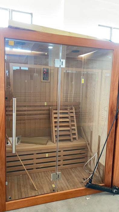 SAUNA EVOLUTION® 2 Person Traditional Steam Sauna Modern Relax