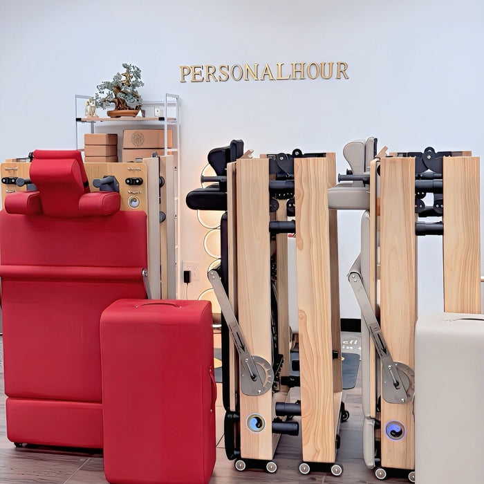 Zous Pro - Foldable Pilates Reformer - RE017 JCP - Elite Recovery Wellness