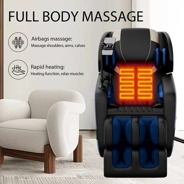 Airvana Imperium Full - Body Zero Gravity Massage Recliner Chair With Ambient Lighting (SAK34591) - Elite Recovery Wellness