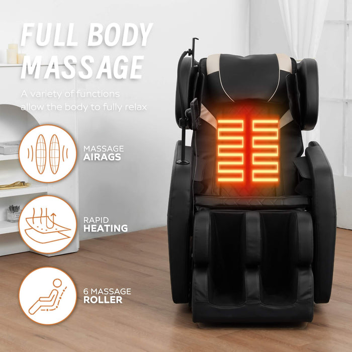 Airvana Nocturne Full - Body Zero Gravity Massage Chair With Retractable Footrest (SAK40593) - Elite Recovery Wellness