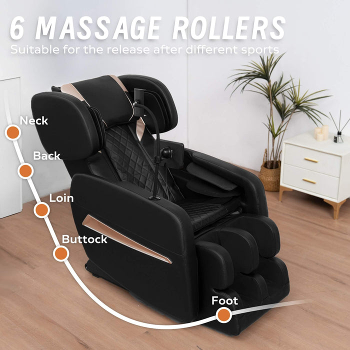 Airvana Nocturne Full - Body Zero Gravity Massage Chair With Retractable Footrest (SAK40593) - Elite Recovery Wellness