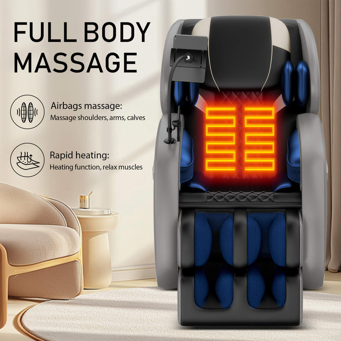 Airvana Opulence Zero Gravity Massage Recliner Chair With Bluetooth Audio (SAK31972) - Elite Recovery Wellness