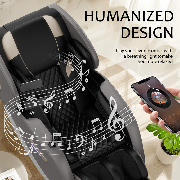 Airvana Opulence Zero Gravity Massage Recliner Chair With Bluetooth Audio (SAK31972) - Elite Recovery Wellness