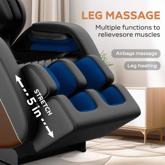 Airvana Sovereign Zero Gravity Massage Chair With Six Massage Rollers (SAK32089) - Elite Recovery Wellness