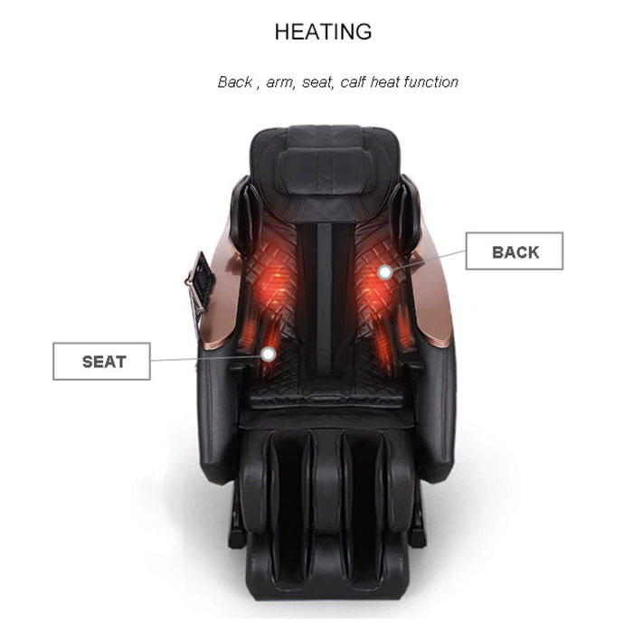Airvana Zenith Full Body Zero Gravity Shiatsu Massage Chair With Heat And Voice Control (SAK93154) - Elite Recovery Wellness