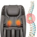 Bosscare Full - Body Zero - Gravity Leather Massage Chair With Zero Gravity And Bluetooth [GR8012] (SAK12074) - Elite Recovery Wellness