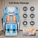 Bosscare Full Body 3D Zero Gravity Shiatsu Recline Massage Chair With Waist Heating (SAK37215) - Elite Recovery Wellness