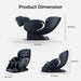 Bosscare Full Body 3D Zero Gravity Shiatsu Recliner Massage Chair With App (SAK32840) - Elite Recovery Wellness
