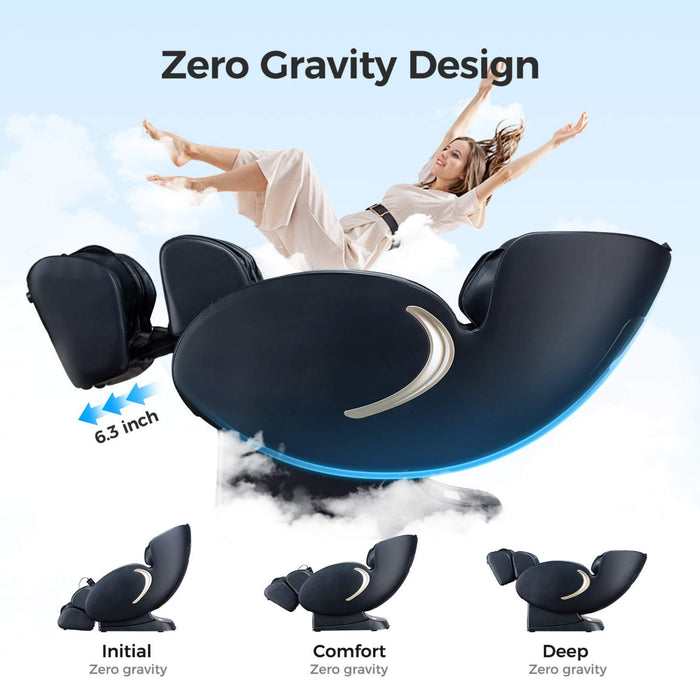 Bosscare Full Body 3D Zero Gravity Shiatsu Recliner Massage Chair With App (SAK32840) - Elite Recovery Wellness