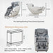 Bosscare Premium Full Body Zero Gravity Massage Chair With Ai Voice And App Control, Gray (SAK35970) - Elite Recovery Wellness
