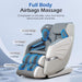 Bosscare Premium Full Body Zero Gravity Massage Chair With Ai Voice And App Control, Gray (SAK35970) - Elite Recovery Wellness