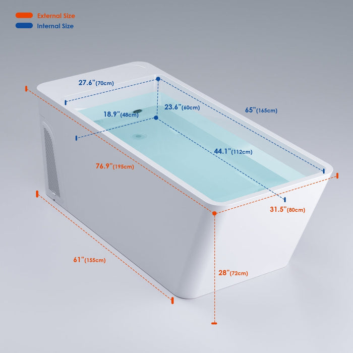 Cold Plunge-All in One-White