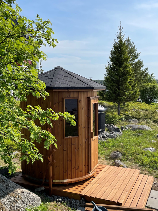 SAUNA EVOLUTION® Garden Series Outdoor Sauna Cabin 06