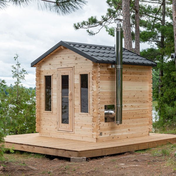 Dundalk LeisureCraft Canadian Timber Georgian Cabin Sauna – Model CTC88W