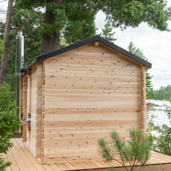 Dundalk LeisureCraft Canadian Timber Georgian Cabin Sauna – Model CTC88W