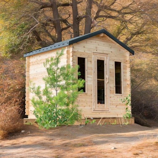 Dundalk LeisureCraft Canadian Timber Georgian Cabin Sauna – Model CTC88W - Elite Recovery Wellness