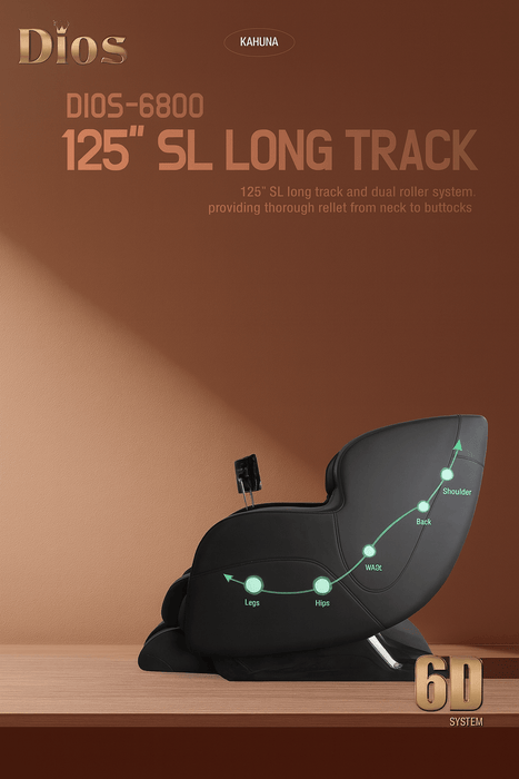 Kahuna Chair Dios 6800 6D AI Luxury Home Spa Massage Chair