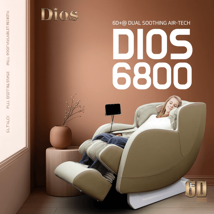 Kahuna Chair Dios 6800 6D AI Luxury Home Spa Massage Chair