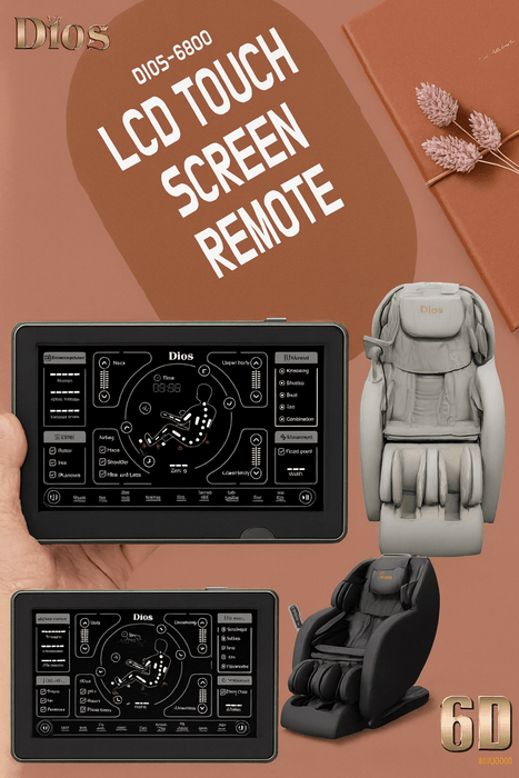 Kahuna Chair Dios 6800 6D AI Luxury Home Spa Massage Chair