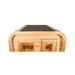 Dundalk Leisurecraft 4 - Person Canadian Timber Luna Cube Sauna With Sloped Roof And Front Window [CTC22LU] (SAK96475) - Elite Recovery Wellness