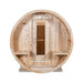 Dundalk Leisurecraft 4 - Person Canadian Timber Serenity Barrel Sauna With Solid Wood Benches [CTC2245W] (SAK94862) - Elite Recovery Wellness